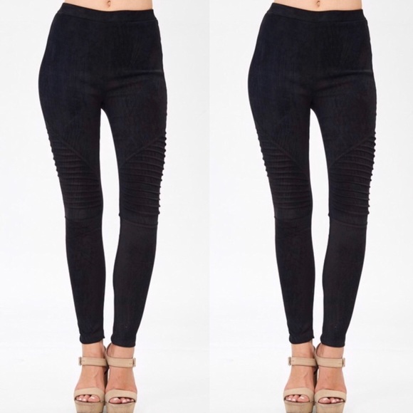 ❤️Italian suede moto leggings - Picture 8 of 8